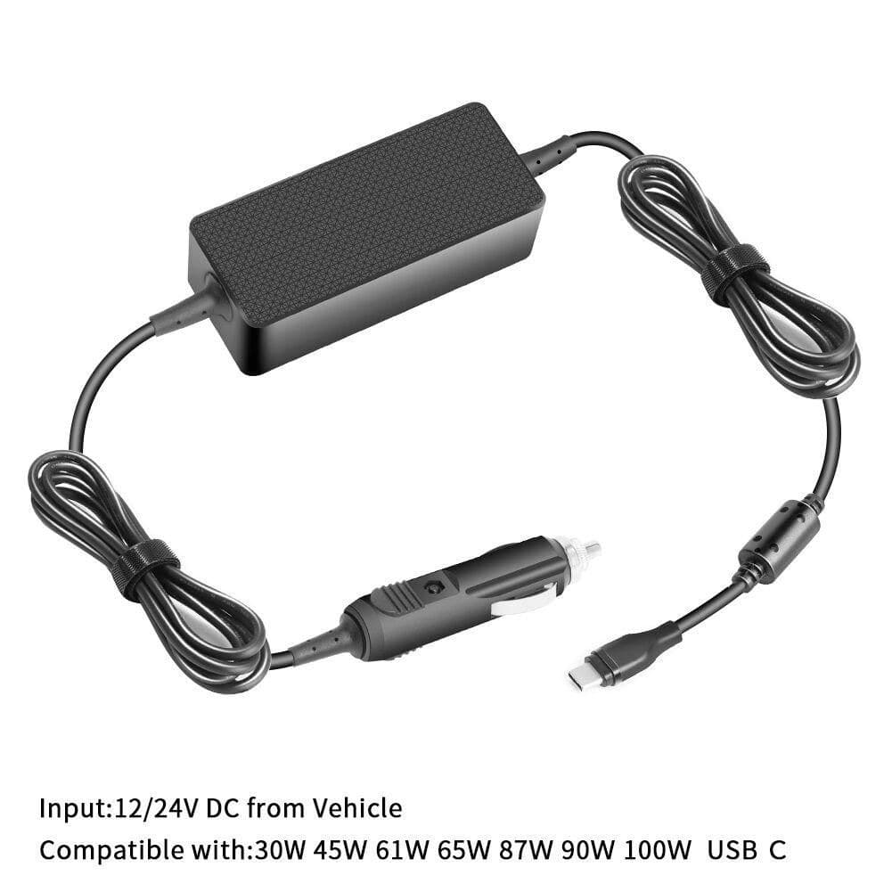 CoreParts 100W USB-C Car Charger, USB PD 3.0, 12-24V DC (MBXUSBC-DC0004) - Image 1