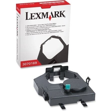 Lexmark 3070169 High Yield Re-Inking Ribbon for 2500 Series Forms Printers, 8 Million Characters - Black - Image 3