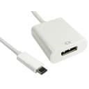 Cables Direct USB Type-C Male to DisplayPort Female Adapter Cable, 15cm thumbnail 1