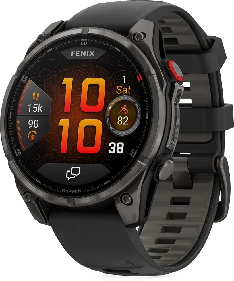 GARMIN fēnix 8 Pro AMOLED Sapphire 47mm GPS Multisport Smartwatch LTE Satellite - Black
