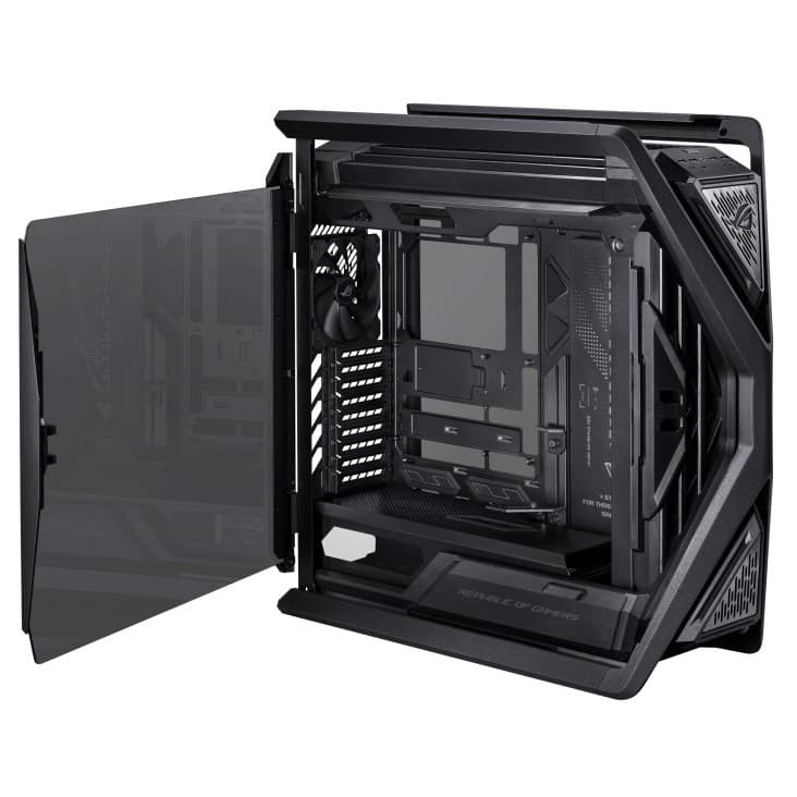 ASUS ROG Hyperion GR701 BTF Edition E-ATX Full Tower Gaming PC Case - Black Transparent - Image 5
