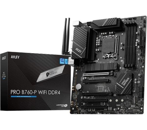 MSI PRO B760-P WIFI DDR4 Motherboard Intel B760 LGA 1700 ATX - Image 4