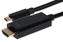 Maplin USB-C to HDMI Cable Supports Ultra HD 4K@60Hz V3.1 - Black, 1m thumbnail 5