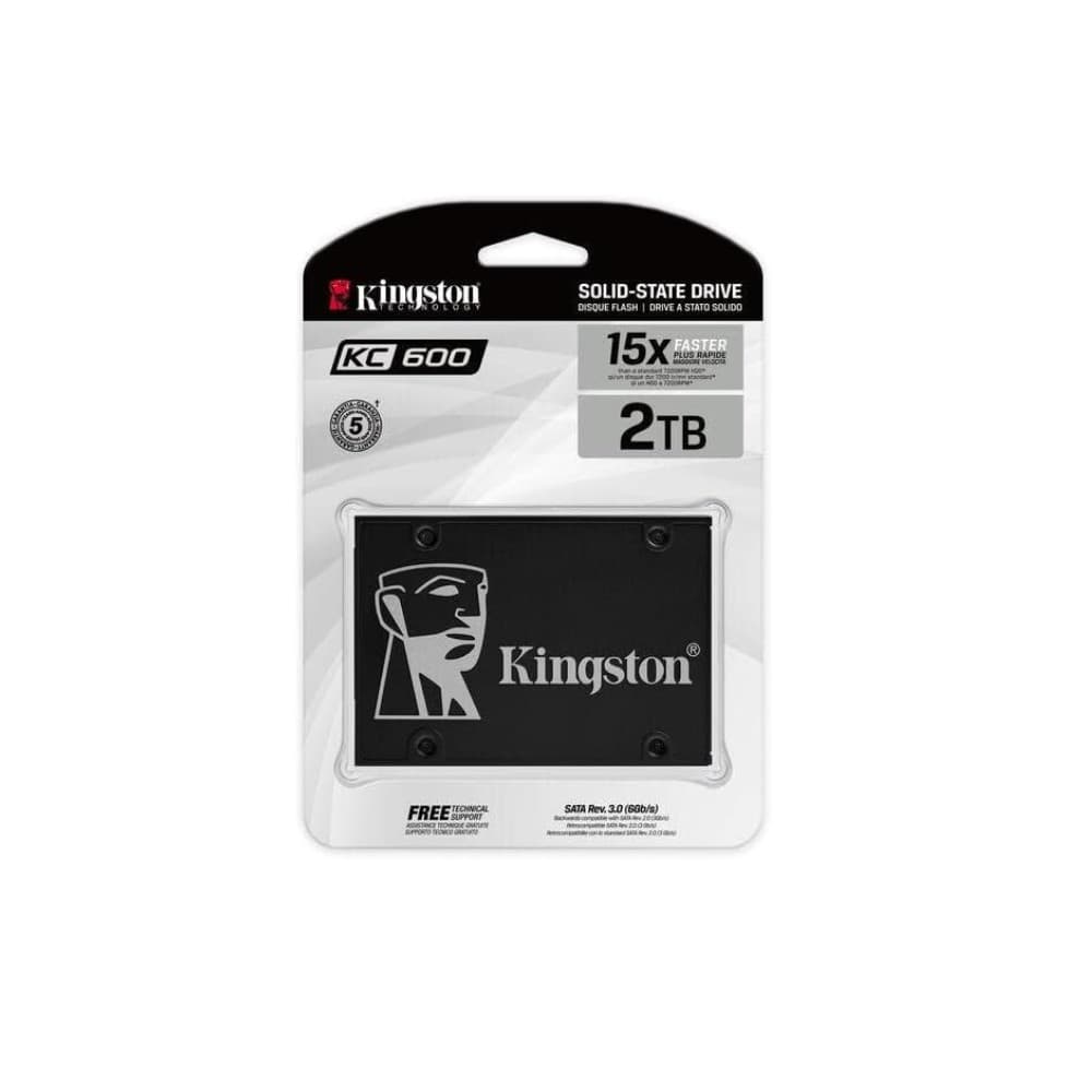Kingston KC600 2.5-inch SATA SSD - 2TB - Image 3