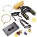 Rockjam Universal Guitar Accessoires Super-kit avec support mural de guitare, cordes de guitare électrique, chaînes de guitare acoustique, tuner à guitare multi-outil, guitare capo, guitare plectrums et support de guitare - Image 3