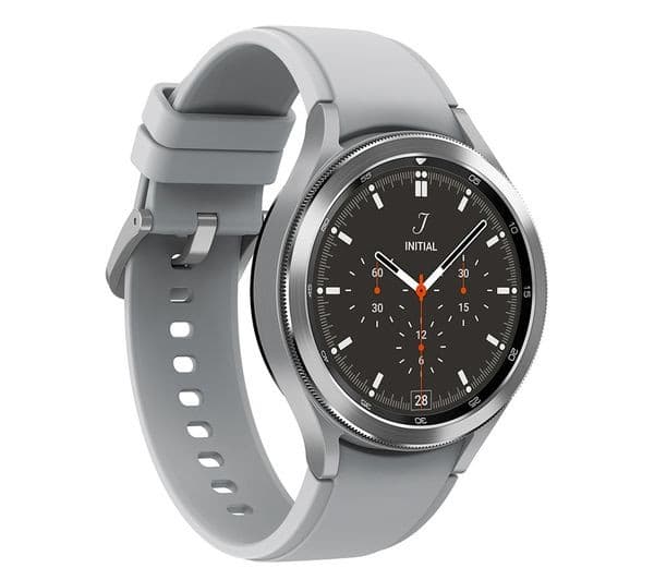 SAMSUNG Galaxy Watch4 Classic 4G with Bixby & Google Assistant - Silver, 46 mm - Image 2