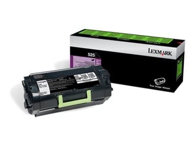 Lexmark 522 - black - original - toner cartridge - LCCP, LRP - Image 2