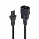 Lindy 2m IEC C14 to IEC C7 (Figure 8) Power Cable thumbnail 1