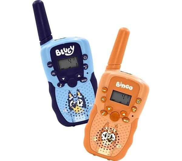 OTL BL1078 Bluey Walkie Talkie Set - Blue & Orange