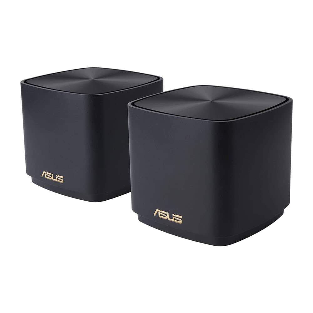 ASUS ZenWiFi XD4 Plus AX1800 Dual-band Wi-Fi 6 Home Mesh System Black - 2 Pack