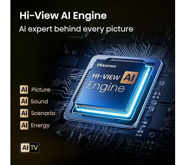 Hisense A6Q 55" LED 4K UHD HDR Smart TV with Freely - 55A6QTUK - Image 6