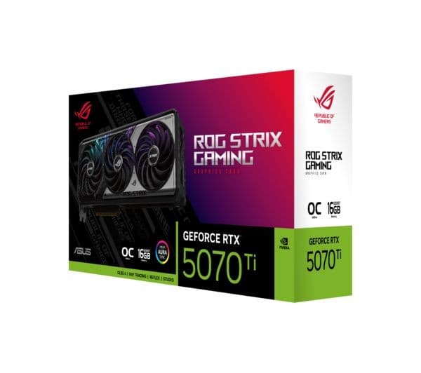 ASUS ROG Strix GeForce RTX 5070 Ti 16GB GDDR7 OC Edition Graphics Card - Image 8
