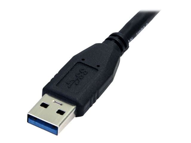 StarTech USB 3.0 Micro-B Cable 0.5m Black - Image 3
