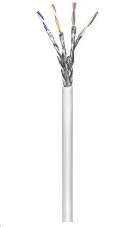 S/FTP CAT6  100m White, PVC