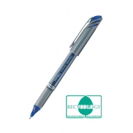 Pentel EnerGel Plus Rollerball Pen, Medium 0.7mm Tip, 0.35mm Line, Blue (Pack of 12)