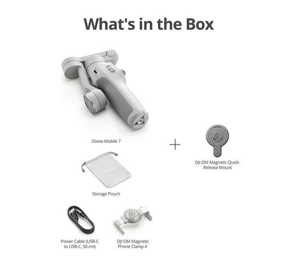 DJI Osmo Mobile 7 Smartphone Gimbal Grey - Image 2