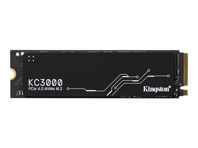 Kingston KC3000 512GB PCIe 4.0 NVMe M.2 2280 Internal SSD (SKC3000S/512G)