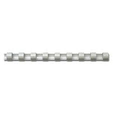 Fellowes Apex 6200401 White Plastic Comb 10mm 100pk - Image 1
