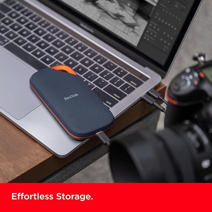 SanDisk Extreme PRO Portable SSD 2TB USB4 Black - Image 5