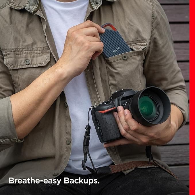 SanDisk Extreme PRO Portable SSD 2TB USB4 Black - Image 6