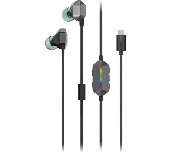 LENOVO Legion E510 7.1 RGB Gaming In-Ear Headphones - Grey