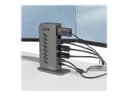 StarTech.com DK30A2DHUUE Hybrid USB-C USB-A Docking Station Dual Monitor 4K 60Hz HDMI/DisplayPort 6x USB-A Gigabit Ethernet Black and Grey thumbnail 4