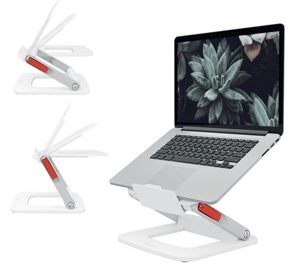 Leitz Ergo Adjustable Multi-Angle Laptop Stand - White - Image 3