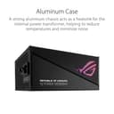 ASUS ROG Strix 1000W Gold Aura Edition ATX 3.0 PCIe 5.0 Fully Modular Power Supply - Black thumbnail 2