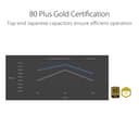 ASUS ROG Strix 1000W Gold Aura Edition ATX 3.0 PCIe 5.0 Fully Modular Power Supply - Black thumbnail 4