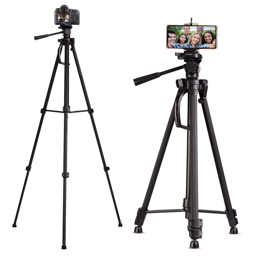 CoreParts Tripod Stand 40cm-120cm, Fit For 4-7" Phones & all Cameras - Multi-Direction with Adjustable Height (MOBX-ACC-007) - Image 1