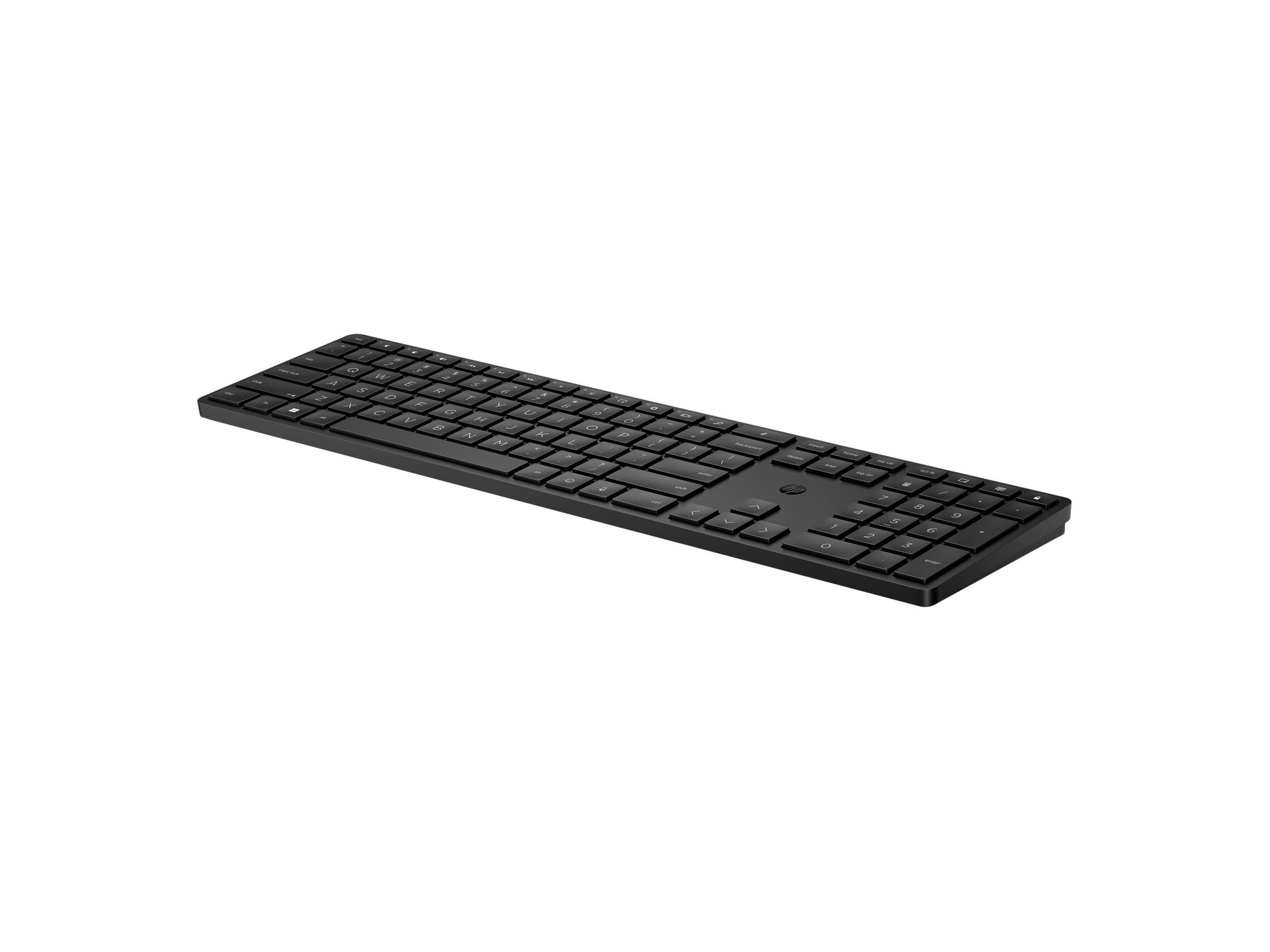 HP 455 Programmable Wireless Keyboard 2.4 GHz UK Layout - Black
