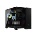 CORSAIR iCUE LINK 2500X RGB Micro-ATX Mid Tower PC Case - Black thumbnail 1