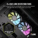 CORSAIR iCUE LINK 2500X RGB Micro-ATX Mid Tower PC Case - Black thumbnail 5