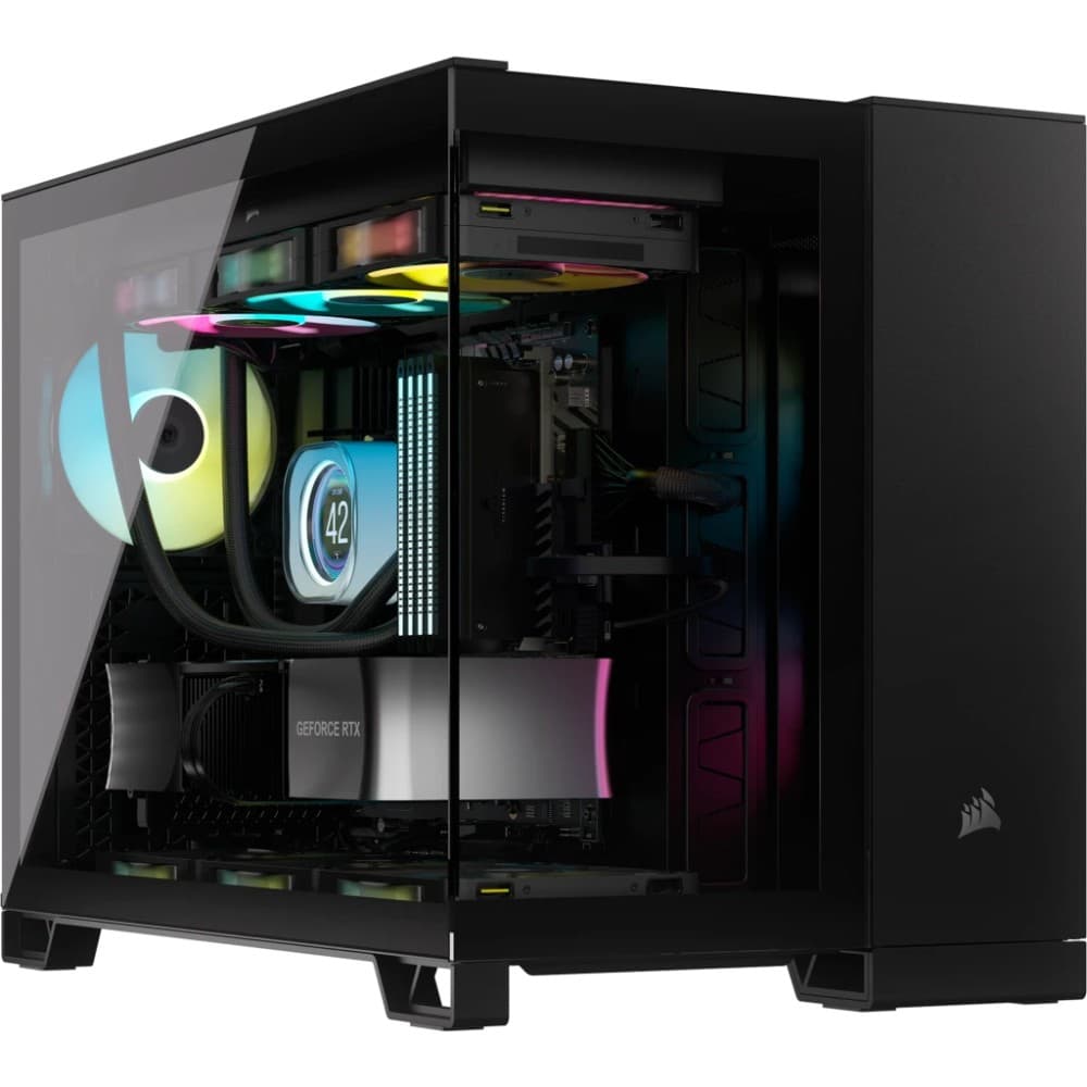 CORSAIR iCUE LINK 2500X RGB Micro-ATX Mid Tower PC Case - Black - Image 6