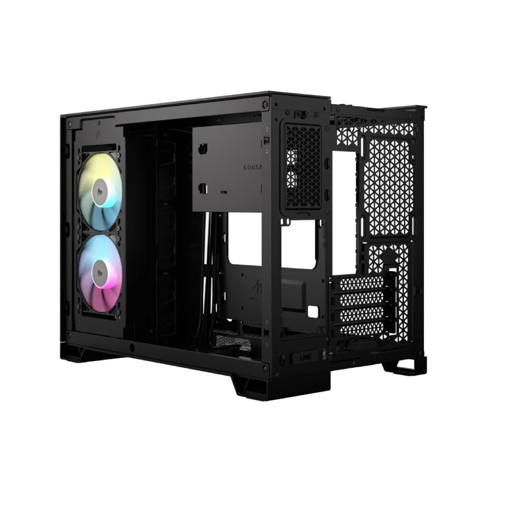 CORSAIR iCUE LINK 2500X RGB Micro-ATX Mid Tower PC Case - Black - Image 8