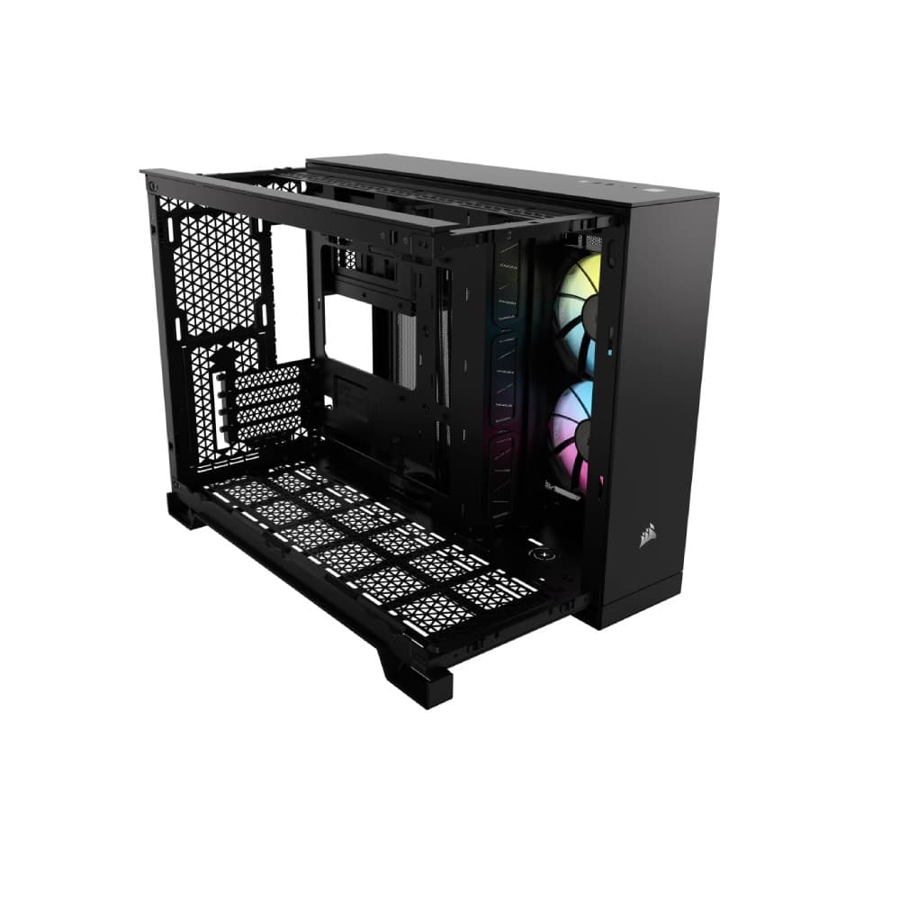 CORSAIR iCUE LINK 2500X RGB Micro-ATX Mid Tower PC Case - Black - Image 10