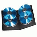 Hama DVD Quad Box for 4 Discs, Black - Pack of 5 thumbnail 2