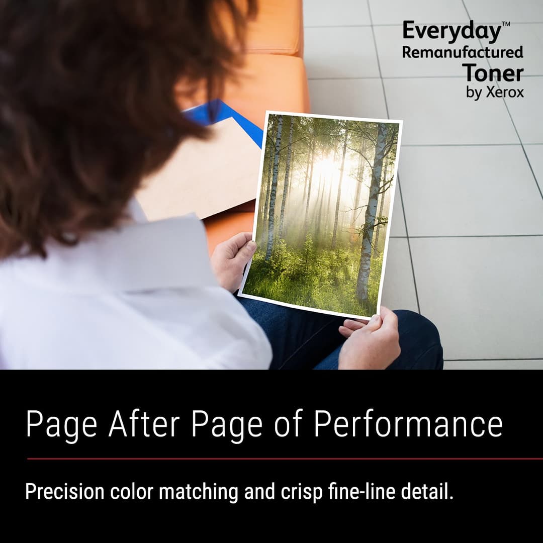 Everyday™ Black Remanufactured Toner by Xerox compatible with HP 305A (CE410A), Standard capacity, 2,200 pages - Image 2
