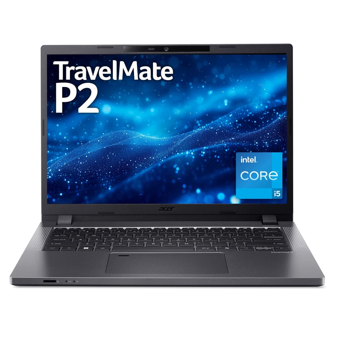 Acer TravelMate P2 TMP214-55 Intel i5-1335U 8GB 256GB SSD. 14" WUXGA Wind11Pro Education Notebook - Image 1