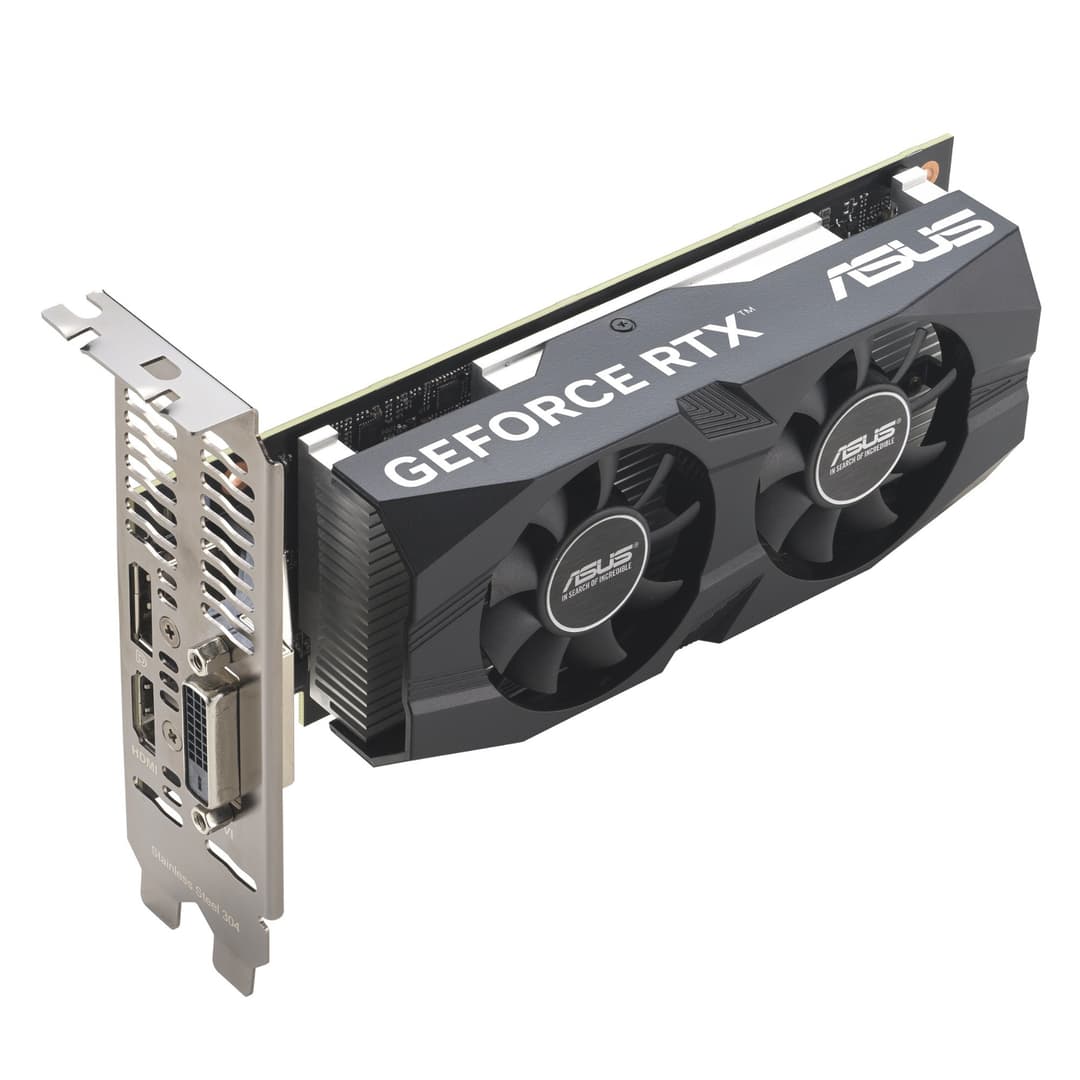 ASUS GeForce RTX 3050 LP BRK OC Edition 6GB GDDR6 Graphics Card PCI Express 4.0 - 90YV0KQ0-M0NA00 - Image 4