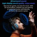 Yesido EK03 Gaming Headphones 3.5mm, RGB, 2m, Black thumbnail 2