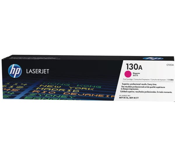 HP 130A Magenta Original LaserJet Toner Cartridge (CF353A)