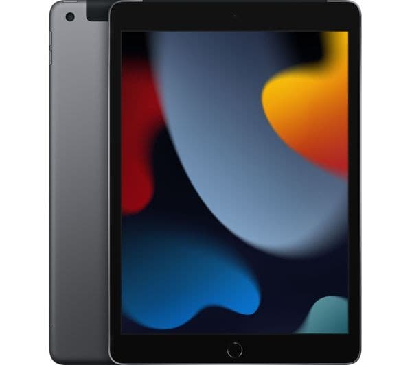 Apple iPad 10.2 Inch 9th Generation (2021) 64GB WiFi + Cellular Tablet - Space Grey - Image 1