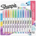 Sharpie S-Note Chisel Tip Highlighter - Assorted Pastel Colours - Pack of 12 thumbnail 1