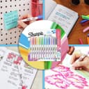 Sharpie S-Note Chisel Tip Highlighter - Assorted Pastel Colours - Pack of 12 thumbnail 3