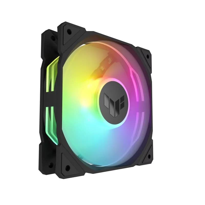ASUS TUF Gaming TR120 ARGB 120mm PWM Case Fan - Black 3-Pack - Image 6