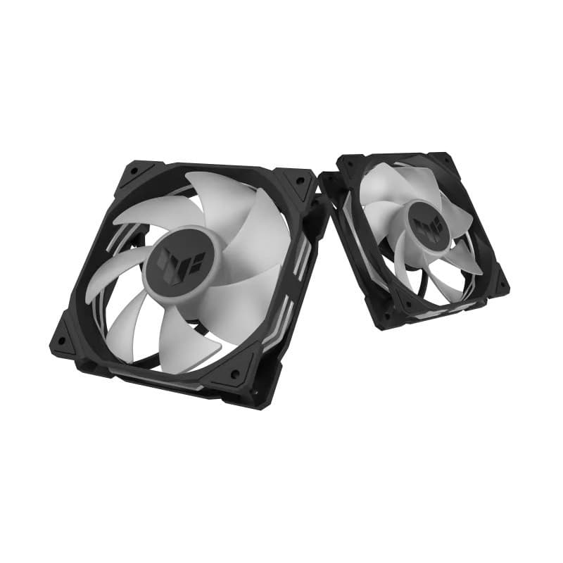 ASUS TUF Gaming TR120 ARGB 120mm PWM Case Fan - Black 3-Pack - Image 7