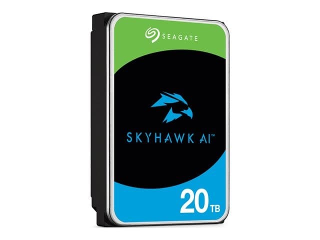 Seagate SkyHawk AI 20TB Surveillance Internal Hard Drive 3.5" SATA III 7200 RPM 512MB Cache ST20000VE003 - Image 2
