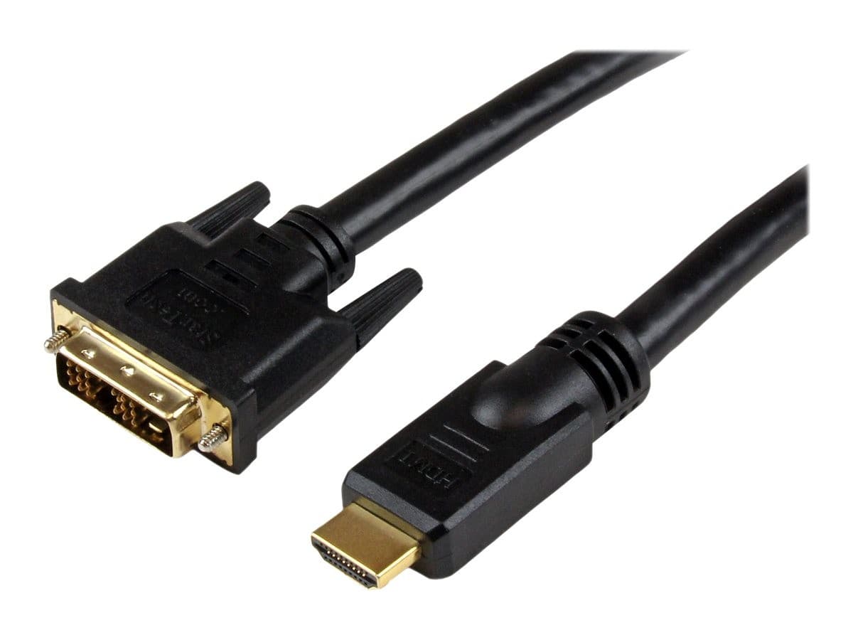 StarTech.com HDDVIMM3M HDMI to DVI-D Cable 3m - Black