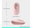 Logitech Pop Icon Wireless Optical Mouse - Rose thumbnail 9